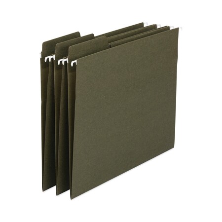 Smead Hanging File Folder, Recycled, Green, PK20 64037